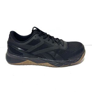 Reebok Mens Nanoflex TR Work Sneaker Black Size 10.5 M